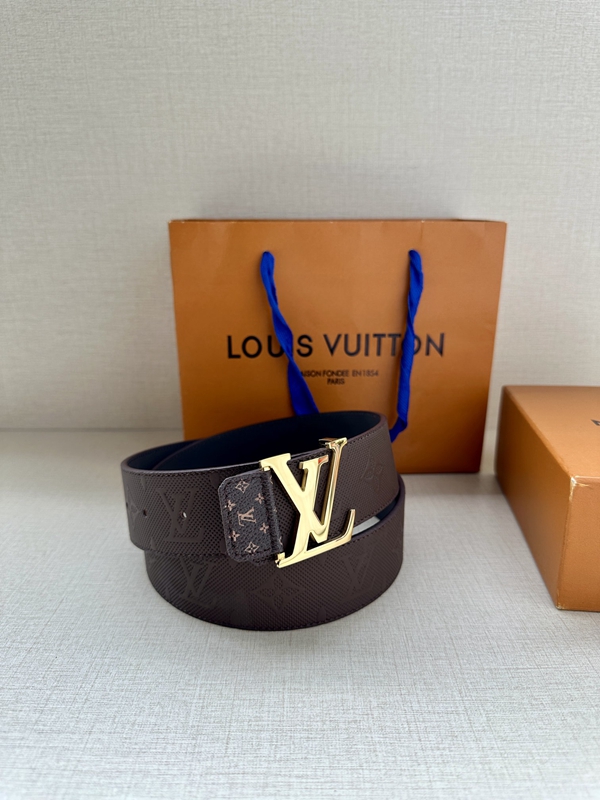 激安ルイヴィトンベルト素材ディテール